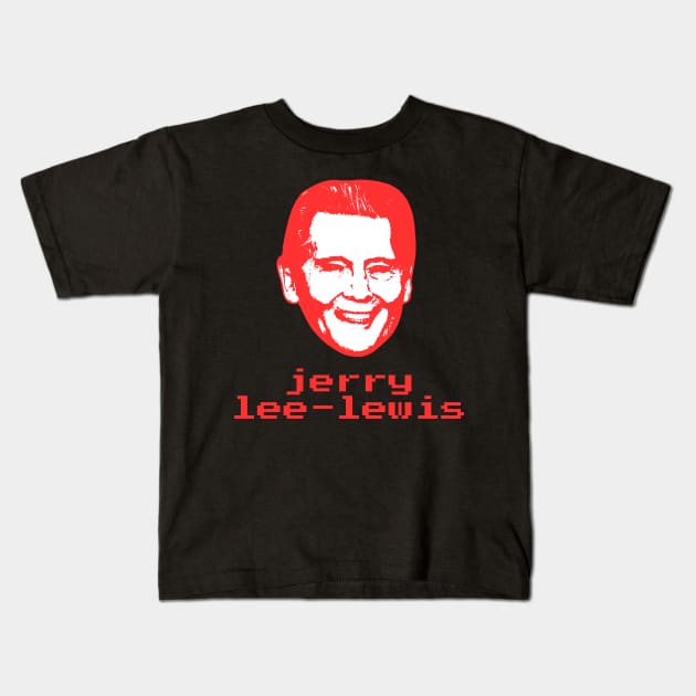 Jerry lee lewis ||| 60s retro Kids T-Shirt by MertuaIdaman